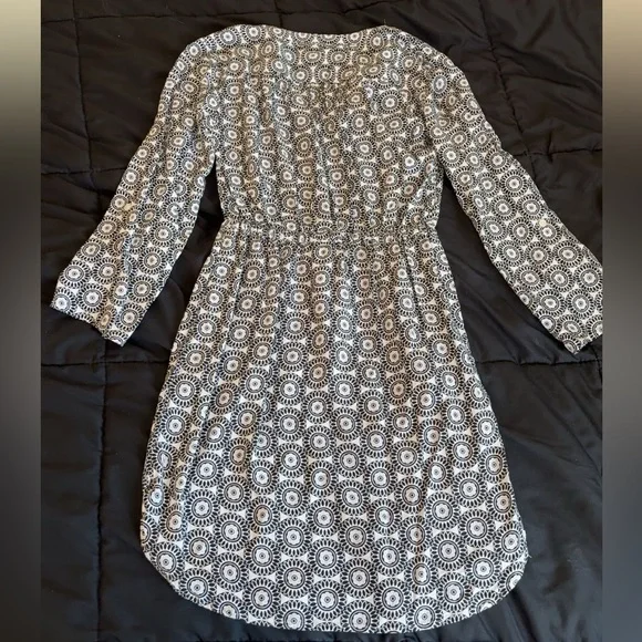 The Loft Black and White Dress - Picture 7 of 7